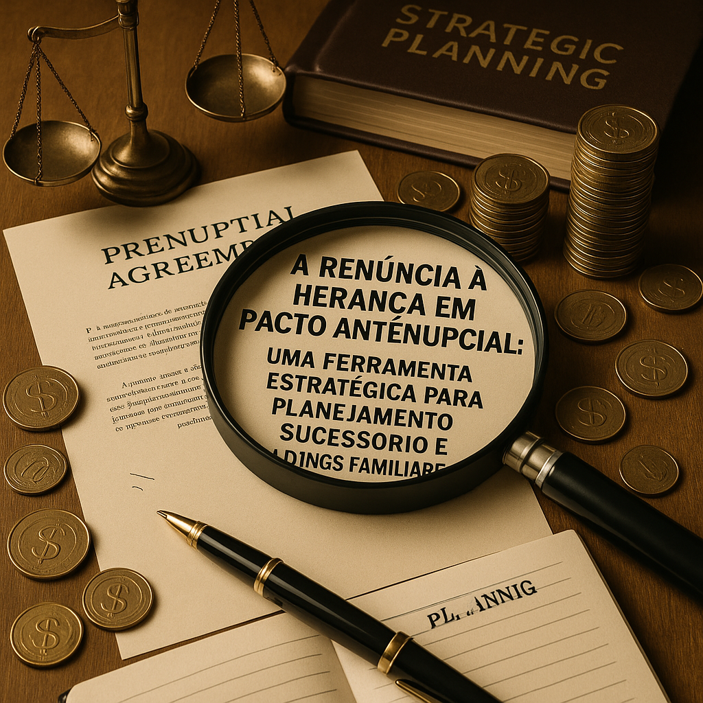 A RENÚNCIA À HERANÇA EM PACTO ANTENUPCIAL: UMA FERRAMENTA ESTRATÉGICA PARA PLANEJAMENTO SUCESSÓRIO E HOLDINGS FAMILIARES