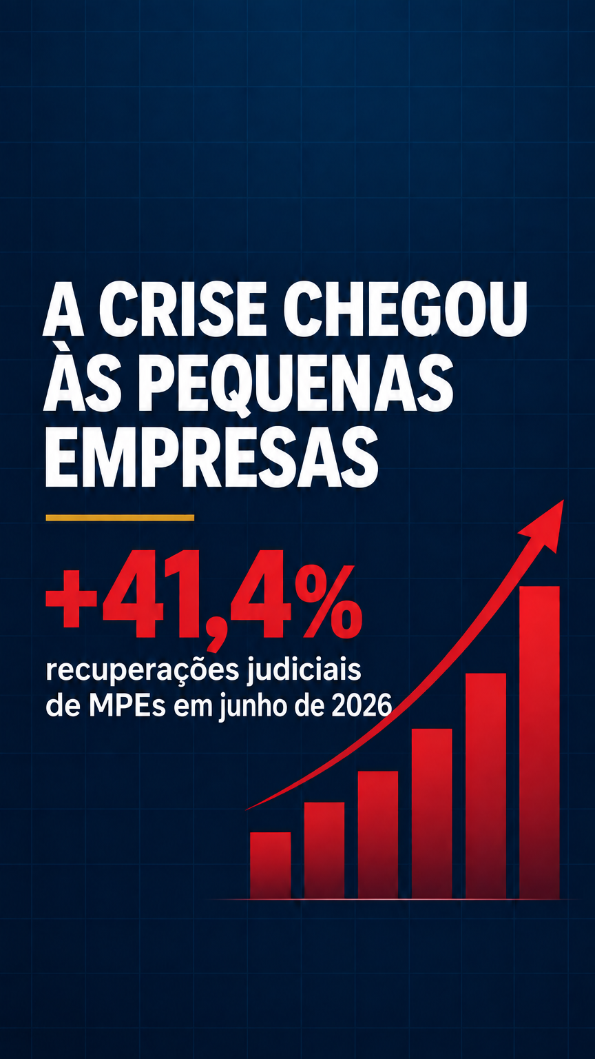 RECUPERAÇÃO JUDICIAL BATE À PORTA DAS PEQUENAS EMPRESAS: O QUE ESTARÁ PRONTO QUANDO A CRISE CHEGAR À SUA?